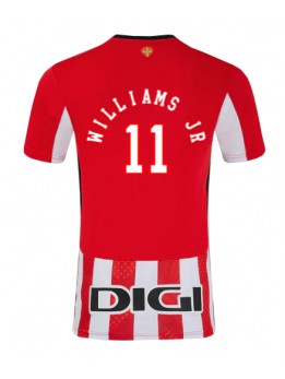 Billige Athletic Bilbao Nico Williams #11 Hjemmedrakt 2024-25 Kortermet